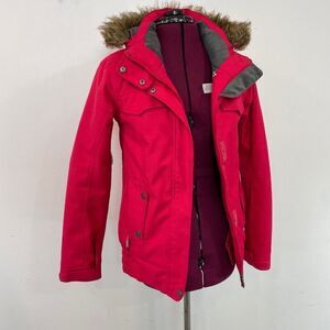 Firefly Snowboard Waterproof 10k Ski Winter Jacket Pink Red Women's Sz XS